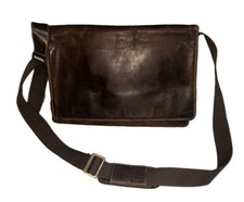 Messenger vintage in pelle Visconti London - borsa da lavoro/scuola  