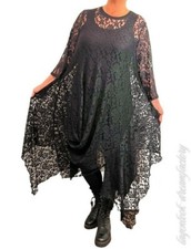 Abito Ballon Lagenlook Nero