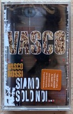 VASCO ROSSI - Siamo Solo Noi CASSETTA 1998 CON INEDITI Valium