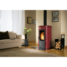 ELISA BORDEAUX  STUFA A LEGNA