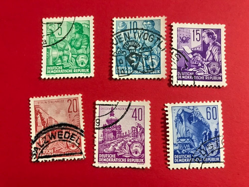 Set francobolli rari - set, 6