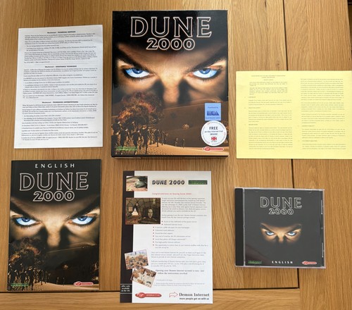 Dune 2000 rom big box - cd-rom,