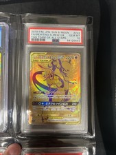 PSA 10 MEWTWO & MEW GX #222
