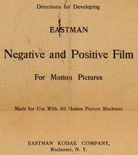 Eastman Kodak anni 40 foglio