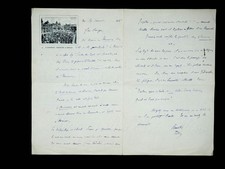 WILLY - lettre autographe