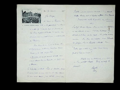 Willy lettre autographe - willy,