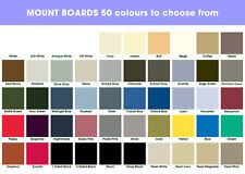 2 schede di montaggio A1 50 colori tra cui scegliere - mixa qualsiasi colore - 2 per confezione