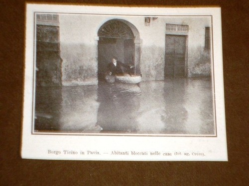 Inondazione italia nel 1907 - in,