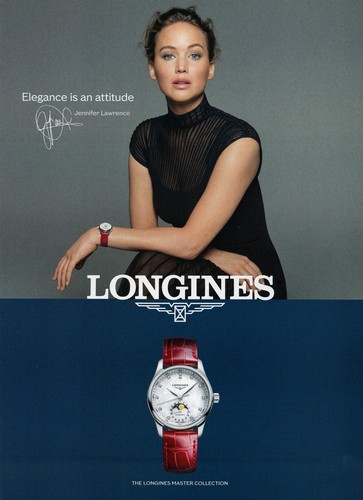 Longines watch magazine promo - magazine,