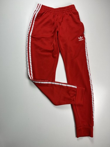 Pantaloni tuta adidas rosso - pantaloni,
