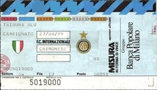 Biglietto stadio Inter Milan