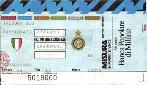 Biglietto stadio inter - stadio, milan
