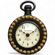 Orologio da tavolo in legno