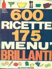 600 RICETTE 175 MENU'