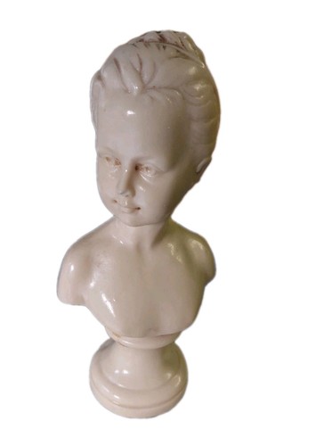 Scultura donna mezzo busto - di,