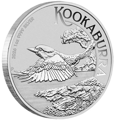 Kookaburra 9999 argento - oz,