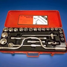 Set di chiavi a bussola per dadi esagonali, Torx, XZN 10÷32 mm attacco 1/2"