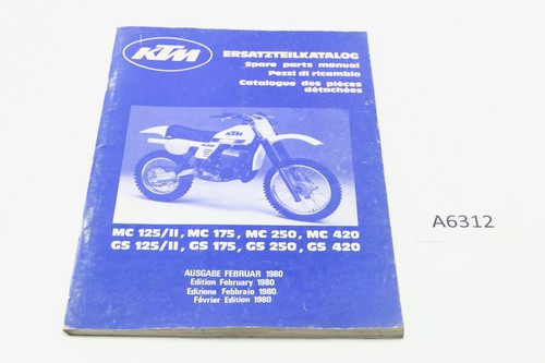 Ktm mc125 175 250 - ktm, gs