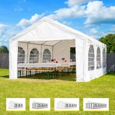 Tenda per feste 3x2 - 6x12 m tenda per feste gazebo 100% impermeabile e protezione UV bianca