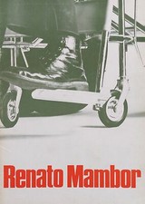 MAMBOR - Renato Mambor. Vocabolario secondo gli usi. Galleria Breton, 1971