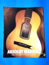 RITAGLIO DI GIORNALE CLIPPING PUBBLICITA' ABSOLUT VODKA DA COLLEZIONE - (141)