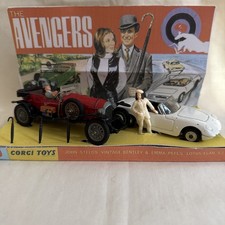 Set regalo Corgi Toys #40 "The Avengers" - Rosso 1927 Bentley & White Lotus Elan