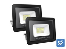 2 pz Fari SMD LED SLIM IP65 Luce Bianca 6500K 2000lm 20 Watt Angolo 120°