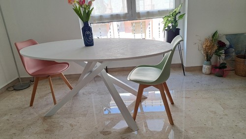 Tavolo ikea ovale bianco - ikea,