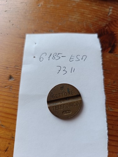 Gettone telefonico 7311 - telefonico, esm
