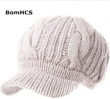 Cappello berretto lana con visiera rigida tam taglia unica