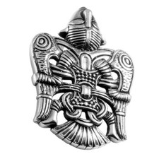 Wieland Fabbro Ciondolo Vichingo 925er Argento Replica Simbolo Gioiello Nuovo