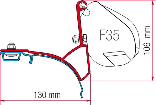 Staffe per f35 - staffe, vw