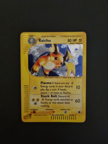 Raichu 165 pokemon - raichu, 25/165