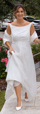Abito da sposa interamente