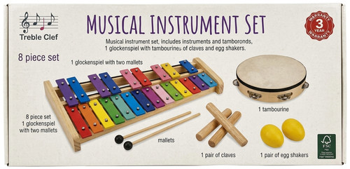 Set strumenti musicali legno - set,