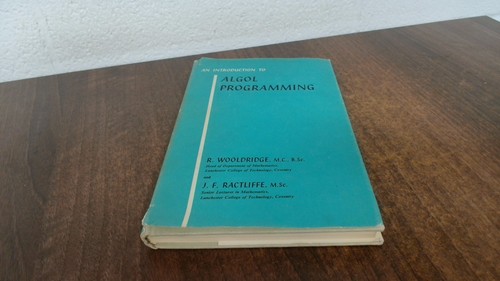 Introduction to algol - an,