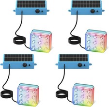 4 Luces Solares Piscina
