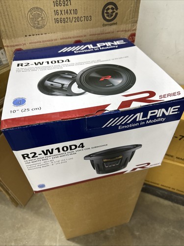 Alpine w10d4 inch car - 10,