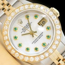 Rolex lady datejust tsavorite - lady,