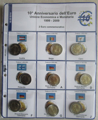 Euro comm 2009 - comm., fdc
