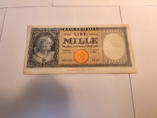 000 lire - 1., (testina)