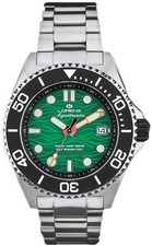 LORENZ Aquitania 030231GG Verde Degradé Orologio Uomo Automatico Sub 1000 Metri 