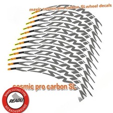 Adesivi Cerchi Due Ruote per Bici Strada Cosmic Pro Carbon SL 40C Corsa Ciclismo