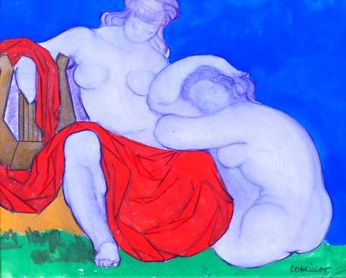 Disegno robert barillot - robert, donna