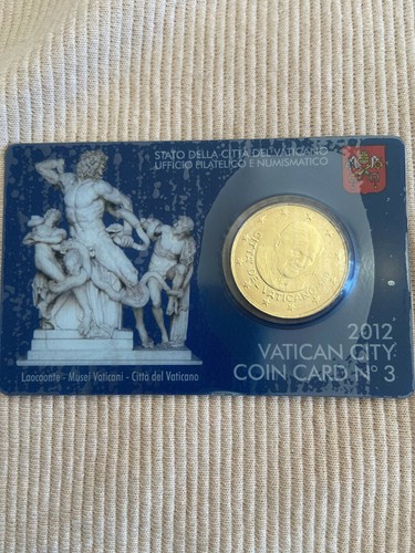 Vaticano 2012 coin card - coin, con