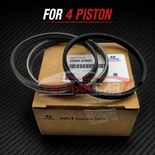 Set fasce elastiche pistoni - elastiche,