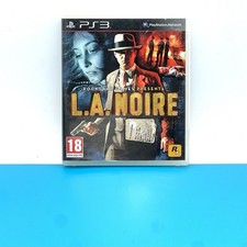 L.A. NOIRE PS3 PlayStation 3 -