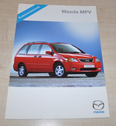 Brochure depliant mazda mpv - mazda,