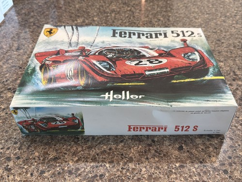 Heller scala ferrari 512s - heller, 1/24