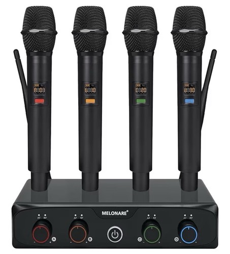 Sistema microfonico wireless - sistema, a